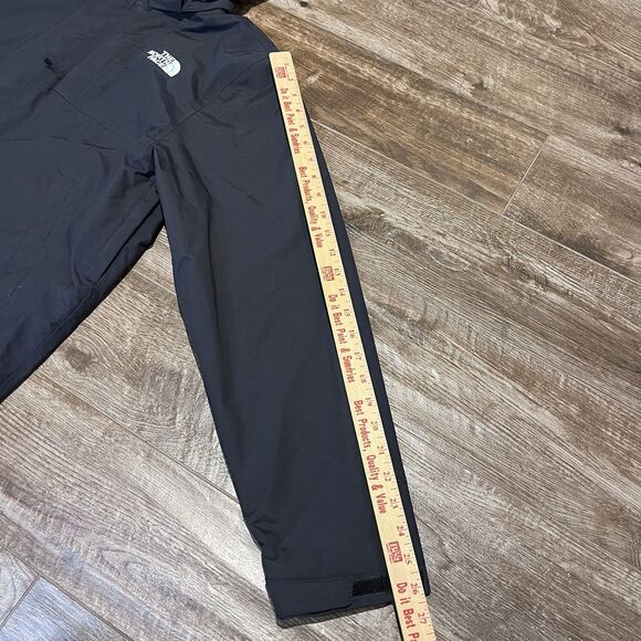 The North Face Dryvent Mono Mountain Jacket Mens Medium Black Hooded Outdoor - Picture 9 of 16